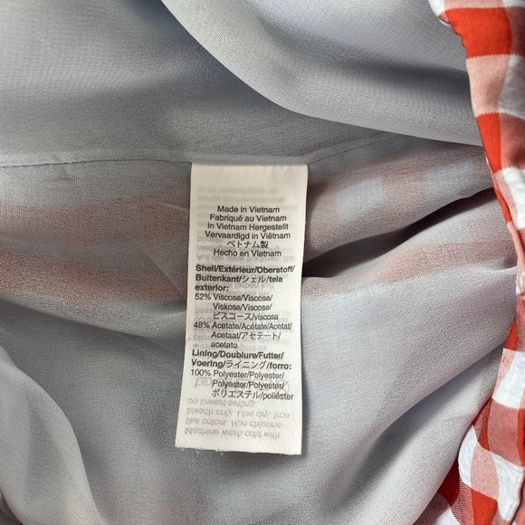 J Crew Wide-leg pant in drapey gingham - Picture 5 of 7